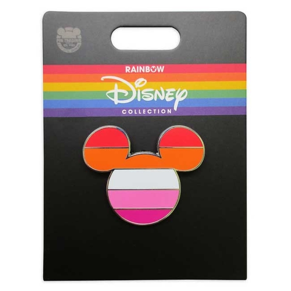Disney Other - Lesbian Pride Flag Pin Disney Parks